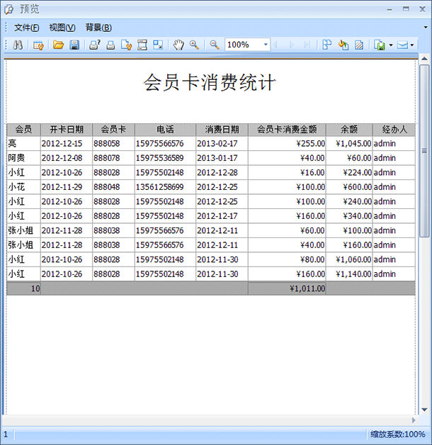 洗衣店会员管理软件打印功能，蓝格洗衣店会员管理软件